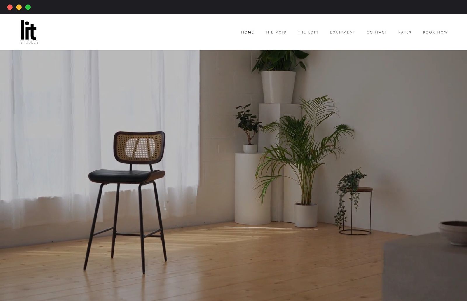 The Lit Studios homepage